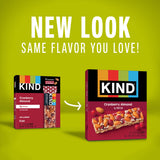 KIND Gluten Free Cranberry Almond Snack Bars, 1.4 oz, 6 Count, Cardboard Box