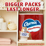 Charmin Ultra Strong Toilet Paper, Mega Rolls, 242 Sheets per Roll, 6 Count - view 6