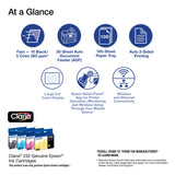 Epson WorkForce WF-2950 All-in-One Wireless Color Printer (Print, Scan, Copy, Fax)