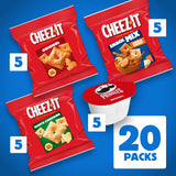 Cheez-It, Pringles, Lunch Snacks, Variety Pack, 16.95oz Box (20 Packs)