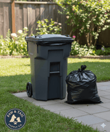Primrose Plastics Contractor Trash Bags 42Gal Heavy Duty 3 Mil Black 20PACK