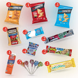 Jumbo Jumble Energy Snack Box (45 Count) Holiday Gift Care Package Snacks Variety Pack for Adults Teens Kids Men Women School College Office Birthday (Energy Set)