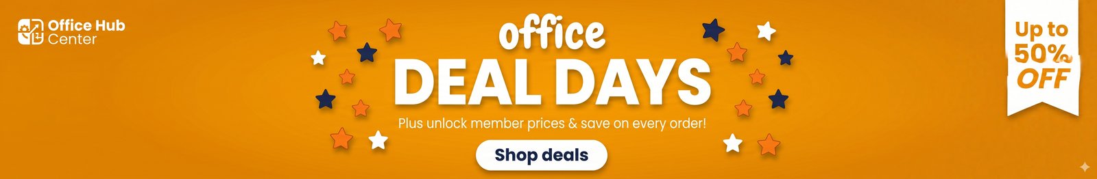 Office Deal Days — up to 50% off